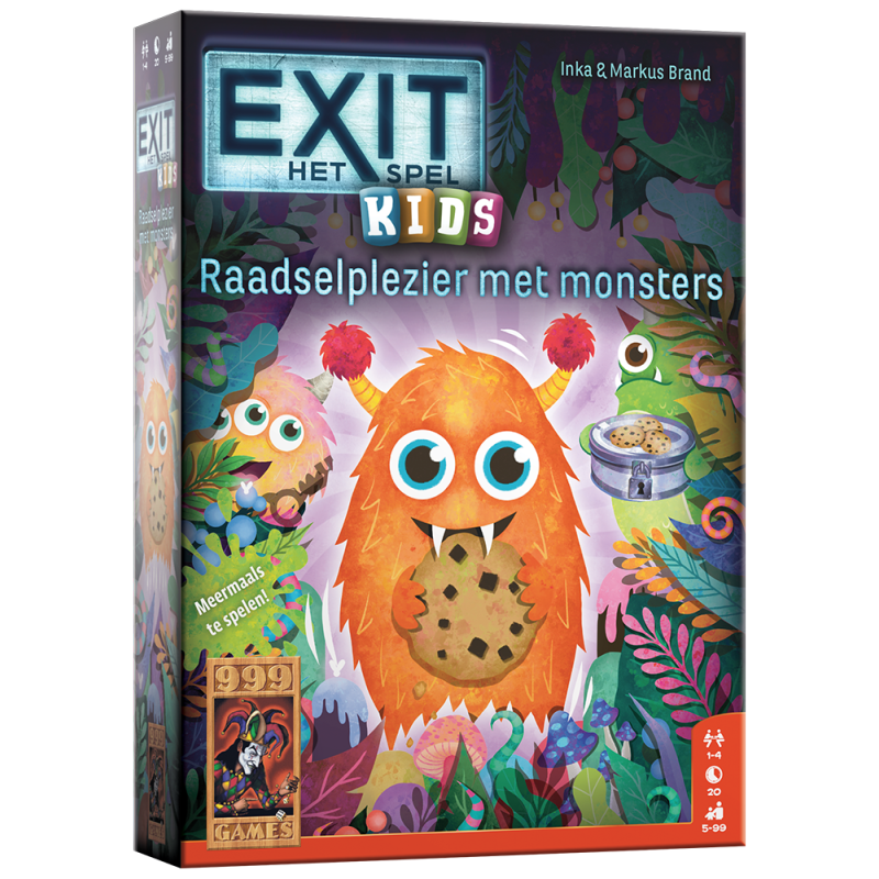 EXIT - Kids Raadselplezier met Monsters - Breinbreker