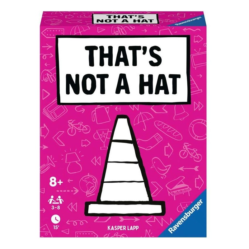 Ravensburger – That's Not a Hat - Bluffend Kaartspel voor Familie en Vrienden