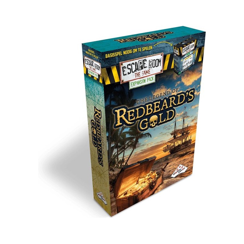 Escape Room The Game uitbreidingsset The Legend of Redbeard's Gold - Breinbreker