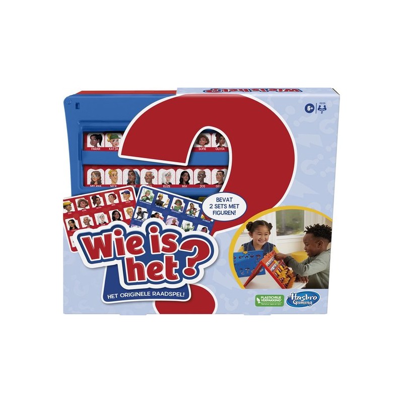 Wie is het? - Kinderspel Nieuwe editie - Hasbro Gaming