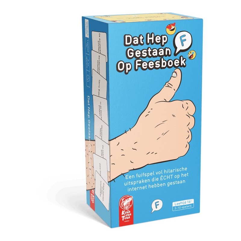 Dat Hep Gestaan Op Feesboek - Basisspel - Nederlandstalig Partyspel