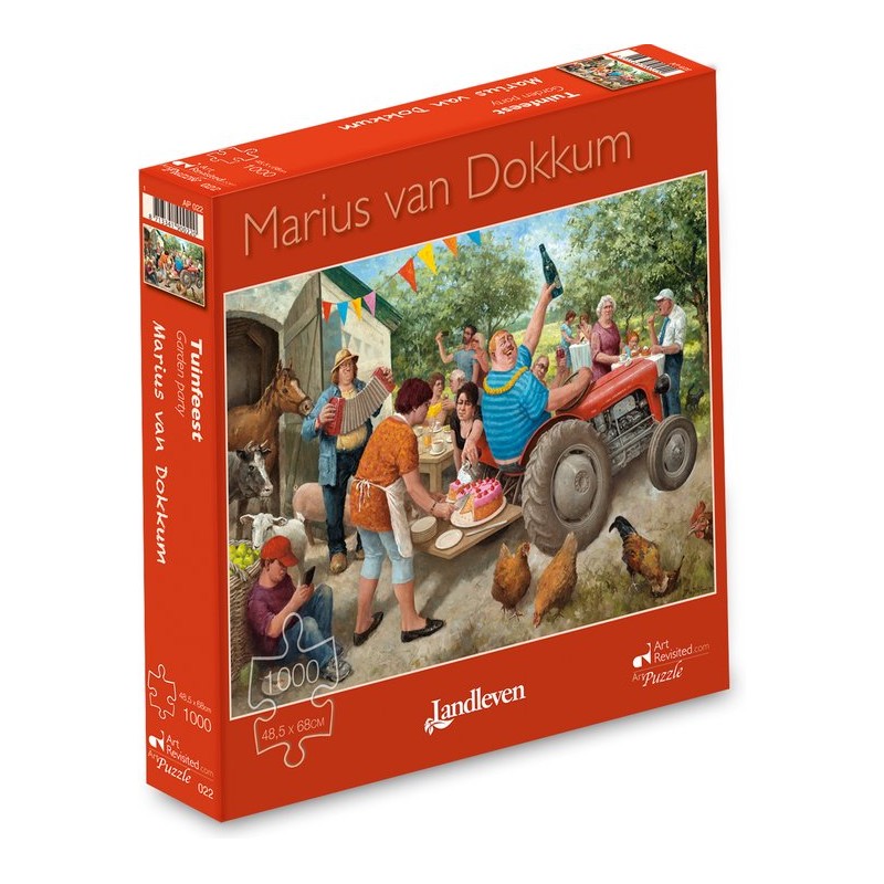 Marius van Dokkum: tuinfeest