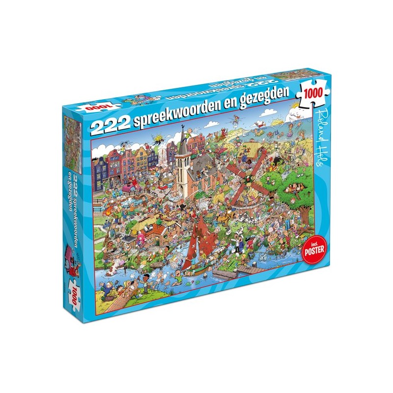 222 Spreekwoorden en Gezegden - Roland Hols - Tucker's Fun Factory Legpuzzels 1000 stukjes