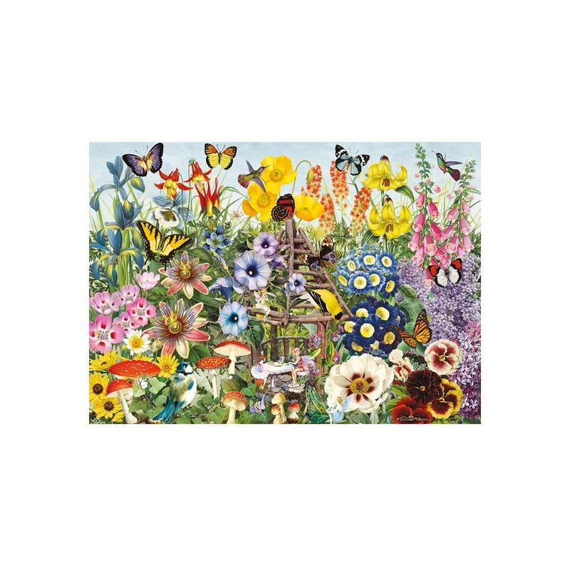 Gibsons - Fairy Garden  500XL stukjes 68×49cm (BxH) - Legpuzzel voor volwassenen
