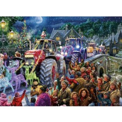 Gibsons - Farmer Christmas - 500XL stukjes 68×49cm (BxH) - Legpuzzel voor volwassenen