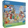 Gibsons - Heading for the Beach- 500XL stukjes 68×49cm (BxH) - Legpuzzel voor volwassenen
