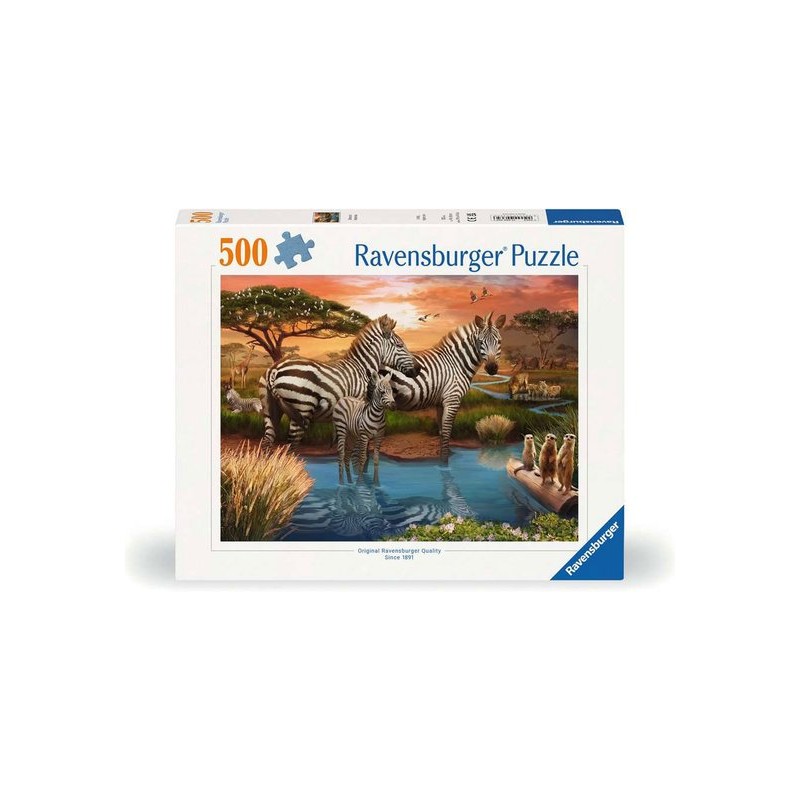 Zebra's 500 stukjes