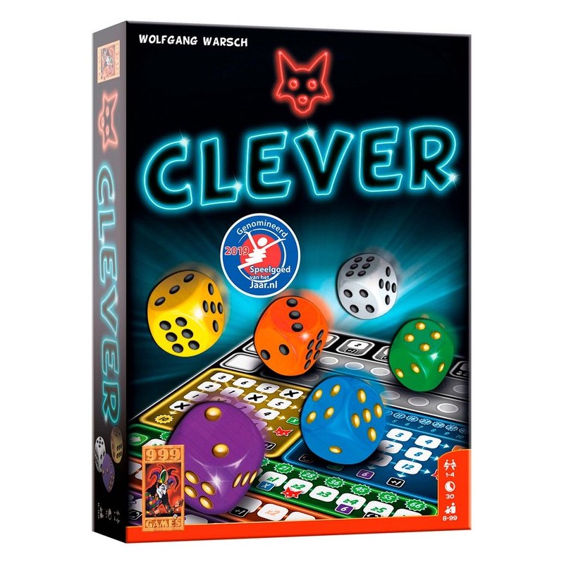 999 Games - Dobbel zo Clever - Dobbelspel