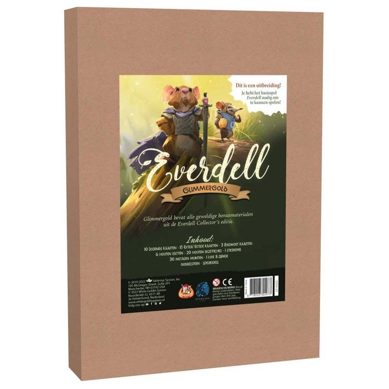 Everdell uitbreiding Glimmergold