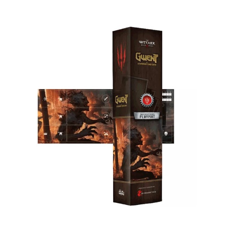 MNKY Gwent speelmat Monsters 290x370 mm