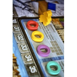 999 Games - Cities - Bordspel - Strategische uitdagingen in bekende steden - Familiespel - Gezelschapsspel