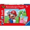 Ravensburger puzzel Super Mario - 3x49 stukjes