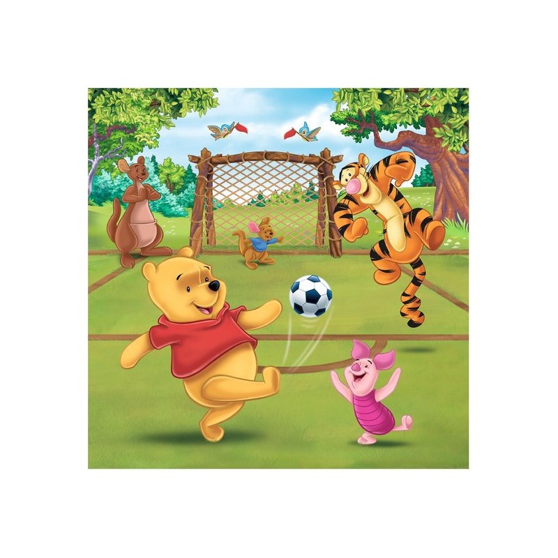 Winnie the Pooh Sportdag - 3x49 stukjes