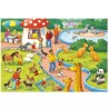 Een dag in de dierentuin - 2x24 stukjes
