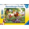 Wilde Paarden Bij De Rivier - Legpuzzel - 300XXL stukjes