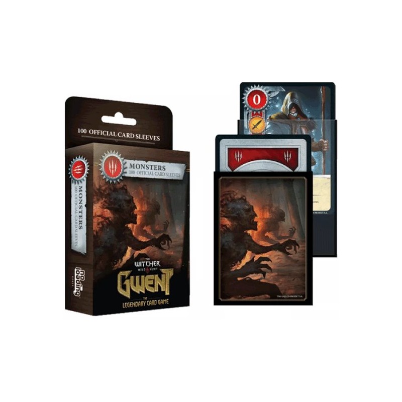 MNKY Gwent 100 factie sleeves Monsters