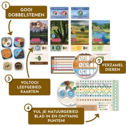 Cascadia: Rolling Hills - Dobbelspel