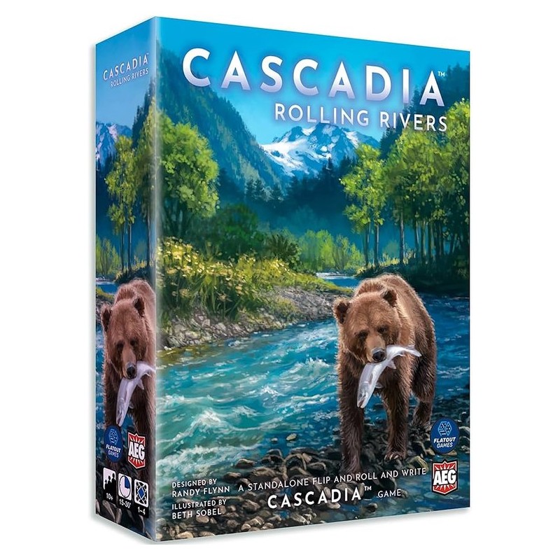 Cascadia: Rolling Rivers - Dobbelspel