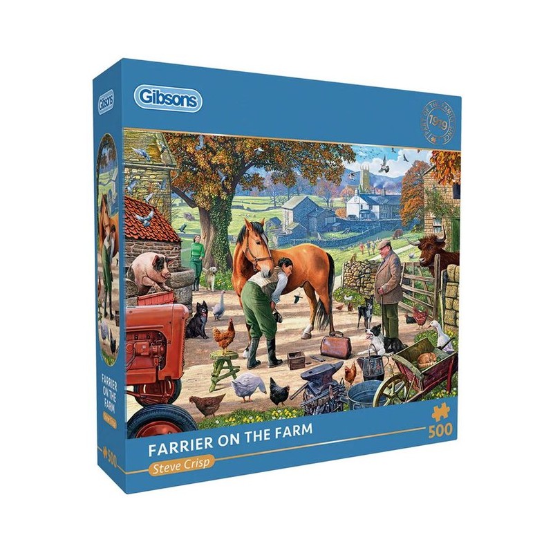 Gibson 500: Farrier on the farm