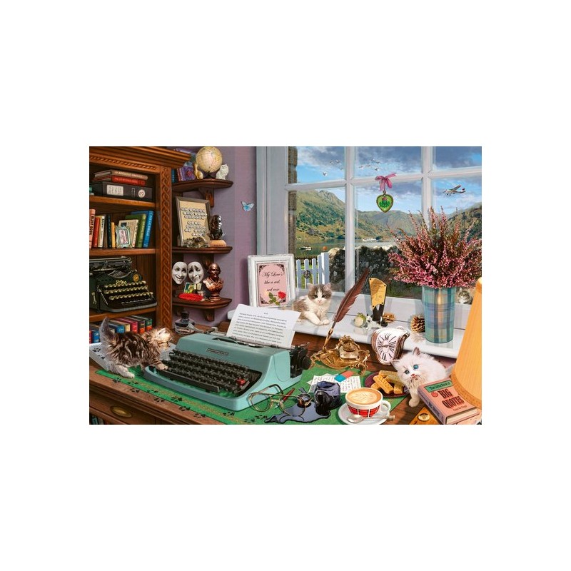 Schmidt: Aan de schrijftafel