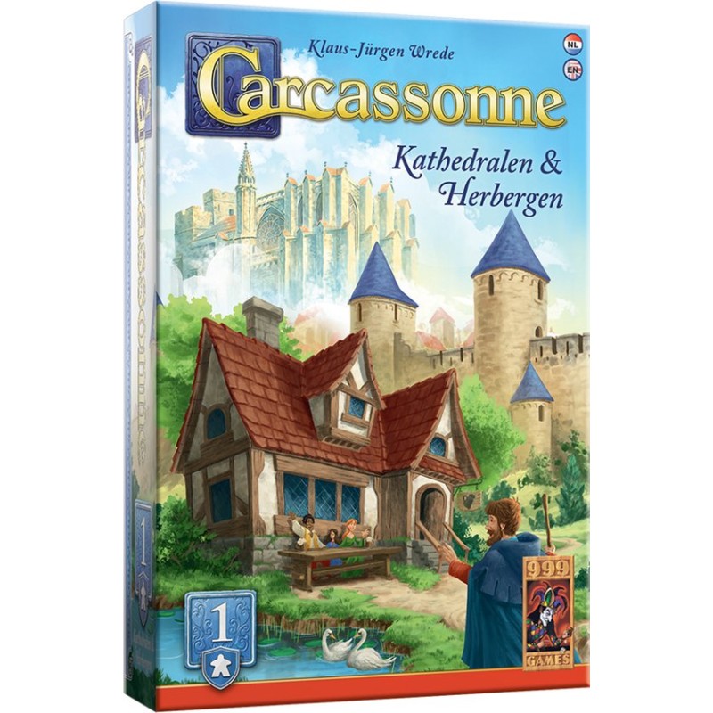 Carcassonne uitbreiding: Kathedralen & Herbergen