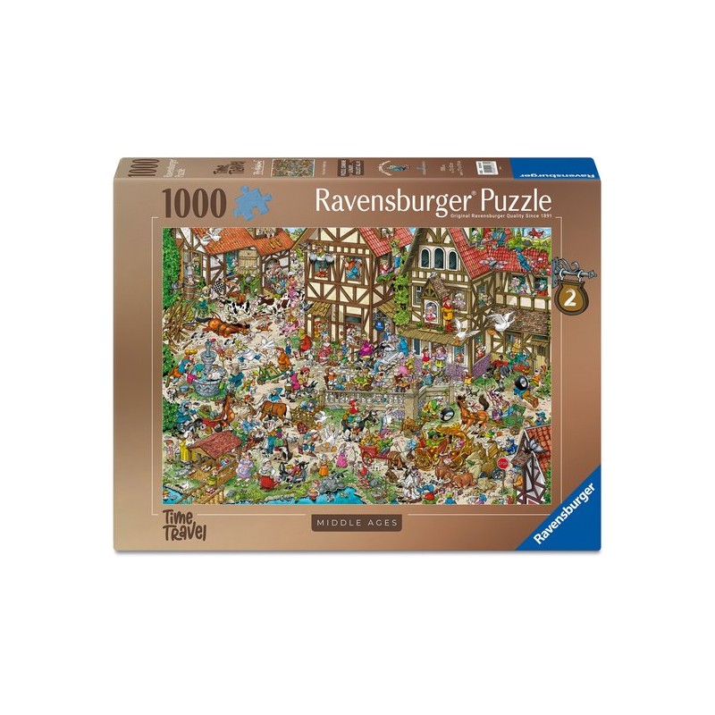 Ravensburger Ray's Comic Series - Time Travel 2 - Middle Ages