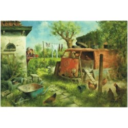 Puzzel Kippenhok- Marius...