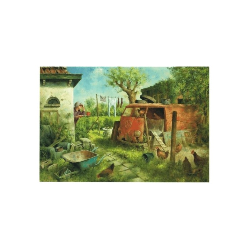 Puzzel Kippenhok- Marius van Dokkum