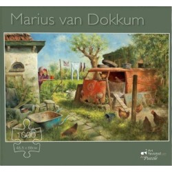 Puzzel Kippenhok- Marius van Dokkum