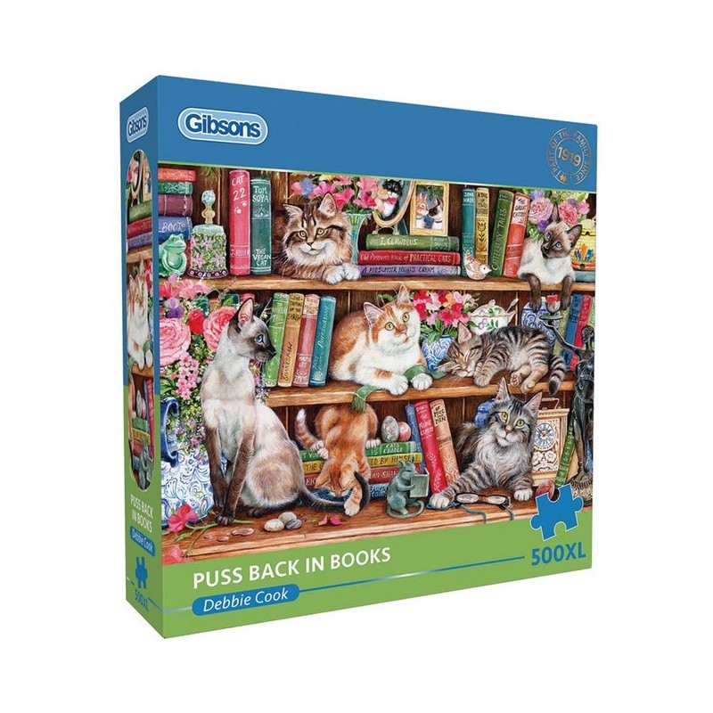 Gibsons - 500XL - Puss back in books