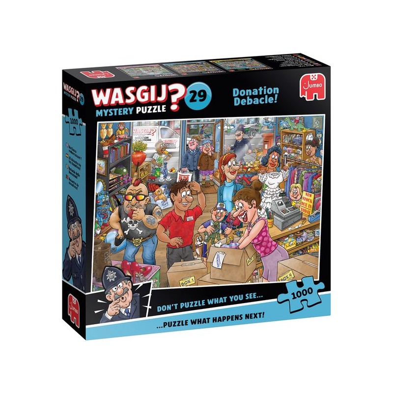 Wasgij mystery 29 Donatie debacle