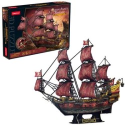 3D puzzel: Queen Anne's Revenge - Blackbeards's ship