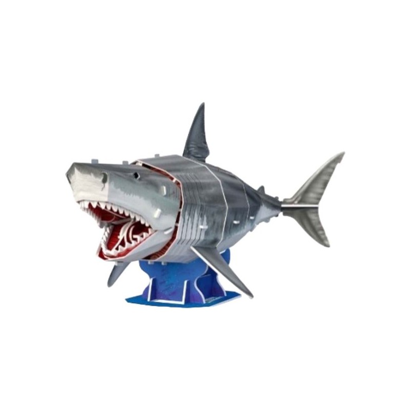 National Geographic 3D Puzzel - Great white shark - Grote witte haai