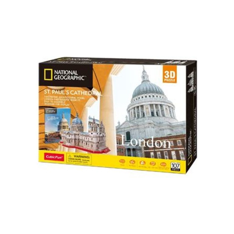 National Geographic 3D Puzzel - St. Paul's Cathedral London