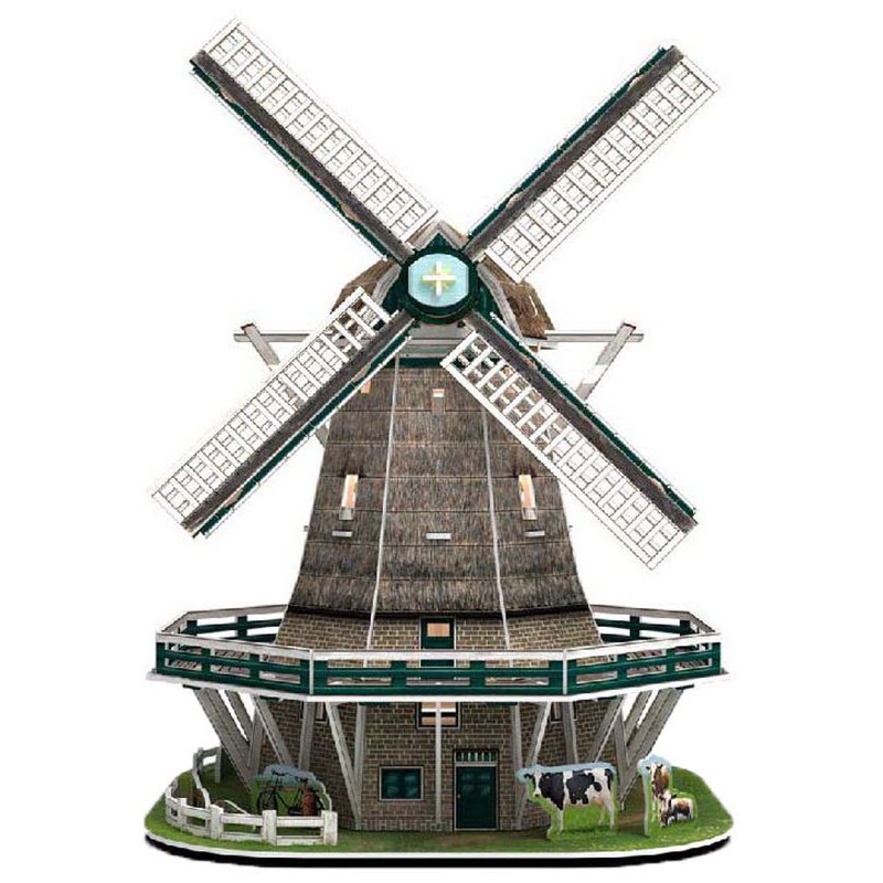 3D Puzzel - Hollandse molen