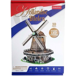 3D Puzzel - Hollandse molen