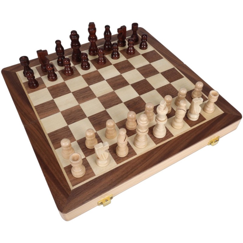 Clown Games Luxe Houten Schaakset