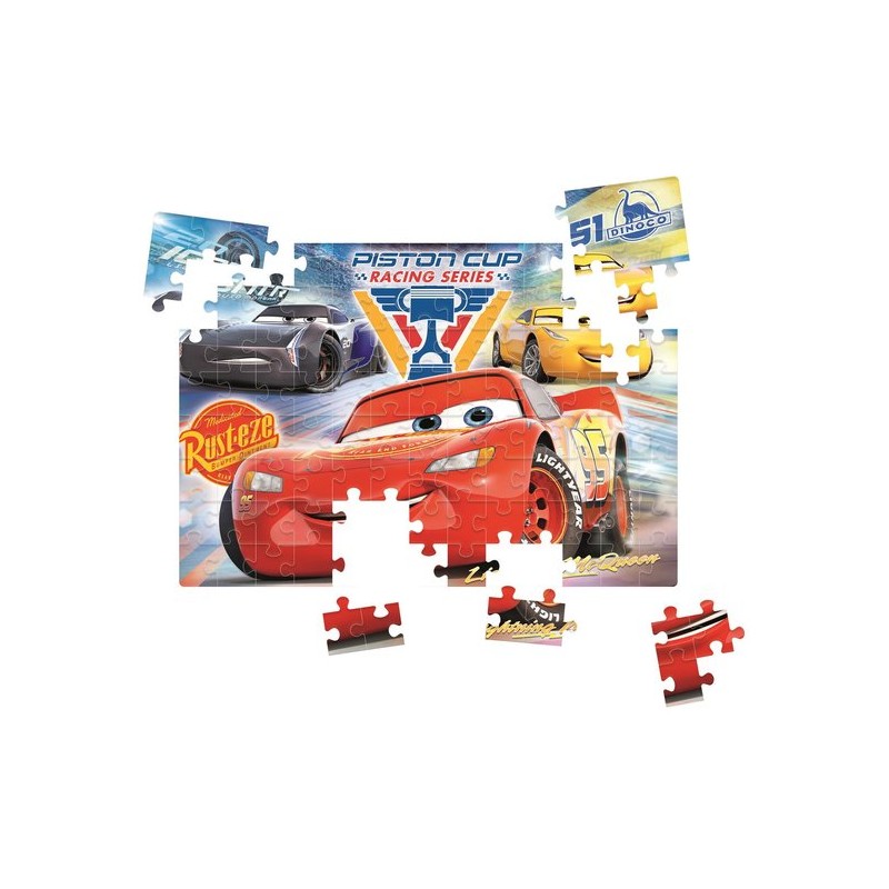 Clementoni - Puzzel - 104 Stukjes - Cars 3