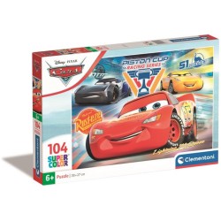 Clementoni - Puzzel - 104 Stukjes - Cars 3