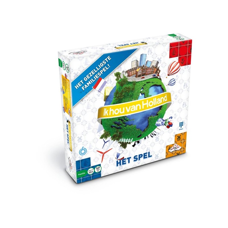 Ik hou van Holland Bordspel - Partyspel - Beleef de tv-show nu thuis