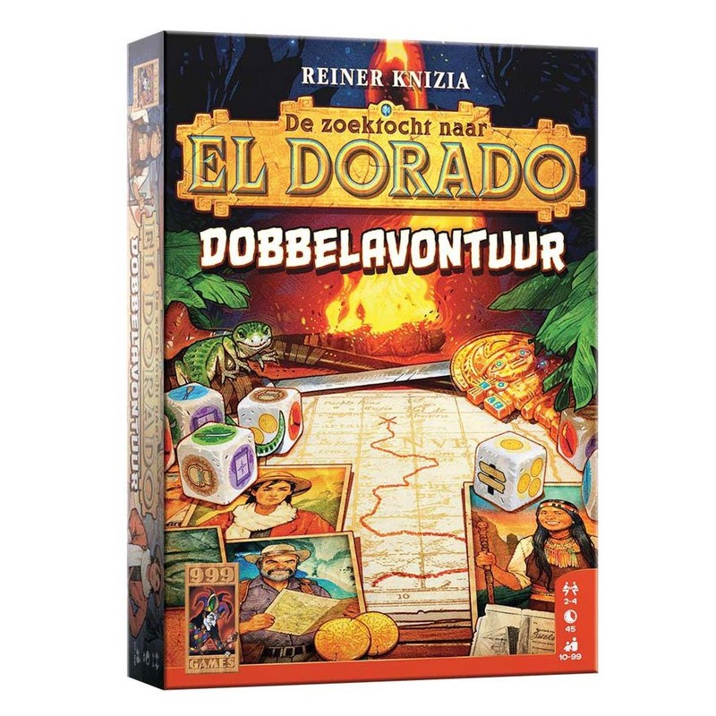 999 Games - De Zoektocht naar El Dorado: Dobbelavontuur