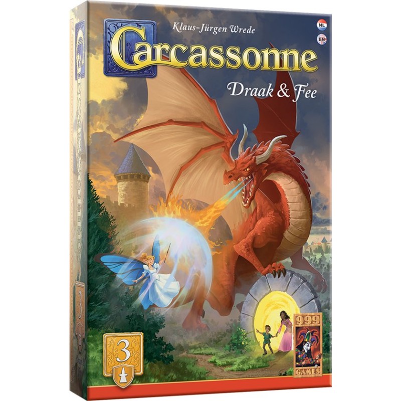 999 Games - Carcassonne: Draak & Fee - Uitbreiding 3