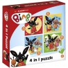 Bing puzzel kinderpuzzel 4x6x9x16 stukjes