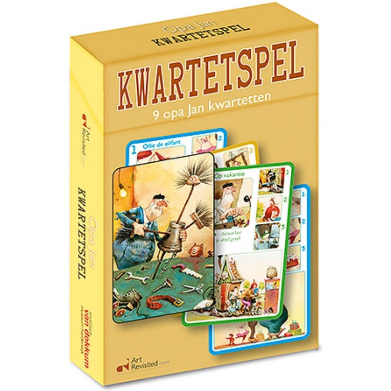 Marius van Dokkum - Kwartetspel - Opa Jan