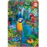 Educa Papegaaien in de tropen - 500 stukjes