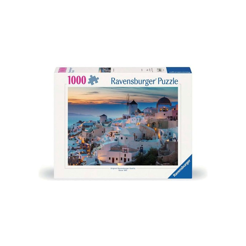 Evening in Santorini