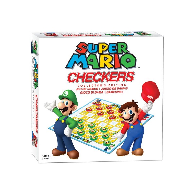 Super Mario Checkers - Damspel