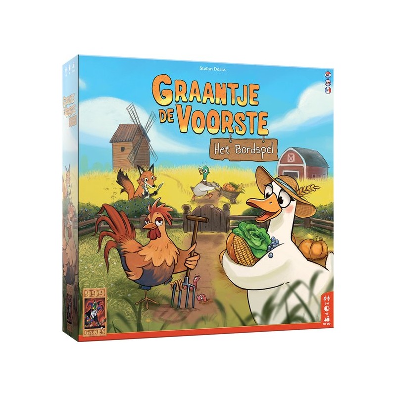 Graantje de voorste het bordspel