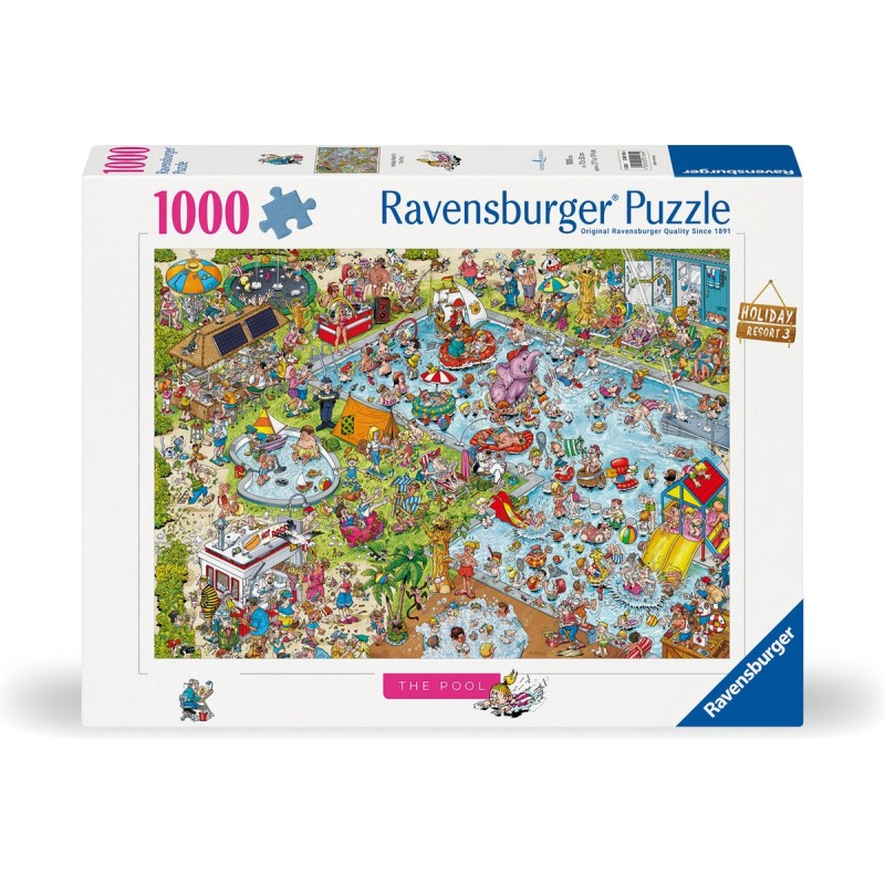 Ravensburger Ray's Comic Series Holiday resort 3: The Pool  - 1000 stukjes