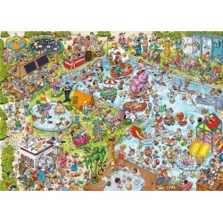 Ravensburger Ray's Comic Series Holiday resort 3: The Pool  - 1000 stukjes